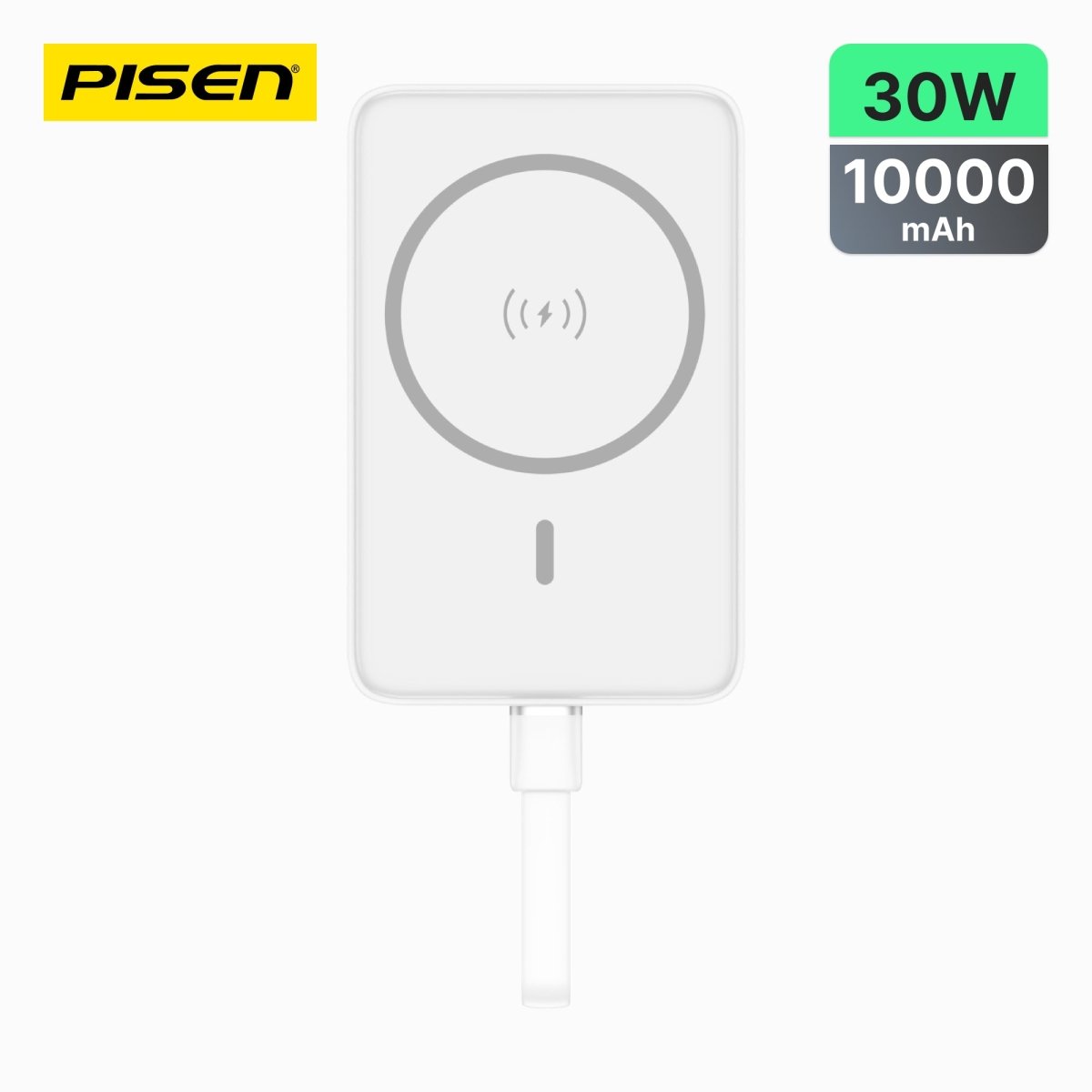 PISEN PowerMag 30W Magnetic Power Bank 10000mAh – MagSafe Wireless Portable Charger (TP-D113) - Pro iPhone Repair