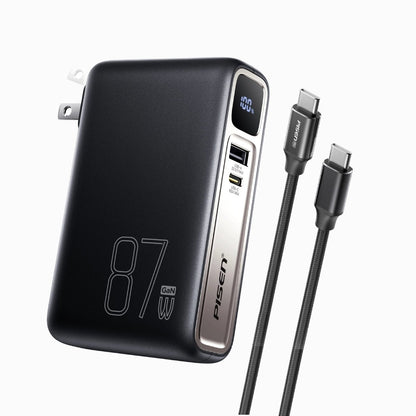 PISEN PRO 87W GaN Power Bank 10000mAh Kit – Fast Charger with Wall Adapter (TS-D319) - Pro iPhone Repair
