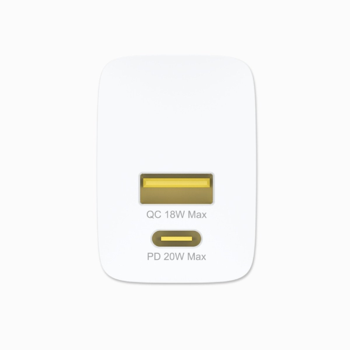 PISEN QUICK 20W Foldable Wall Charger – USB-A + USB-C Fast Charger, US Plug (TS-C181) - Pro iPhone Repair