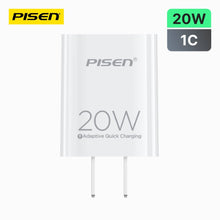 PISEN QUICK 20W USB-C Fast Wall Charger – Single-Port Power Adapter, US Plug (TS-C135A) - Pro iPhone Repair