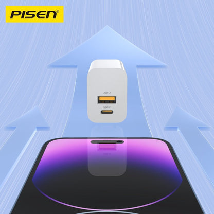 PISEN QUICK 30W Fast Charger – USB-C Wall Charger, US Plug (TS-C171) - Pro iPhone Repair