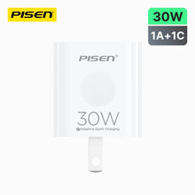 PISEN QUICK 30W Fast Charger – USB-C Wall Charger, US Plug (TS-C171) - Pro iPhone Repair