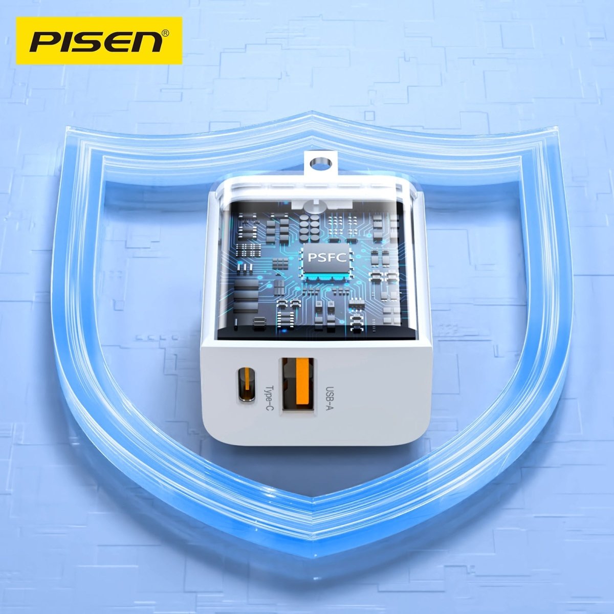 PISEN QUICK 30W Fast Charger – USB-C Wall Charger, US Plug (TS-C171) - Pro iPhone Repair