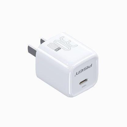PISEN QUICK 30W GaN Pudding Charger – Single-Port USB-C Fast Wall Charger, US Plug (TP-C72) - Pro iPhone Repair