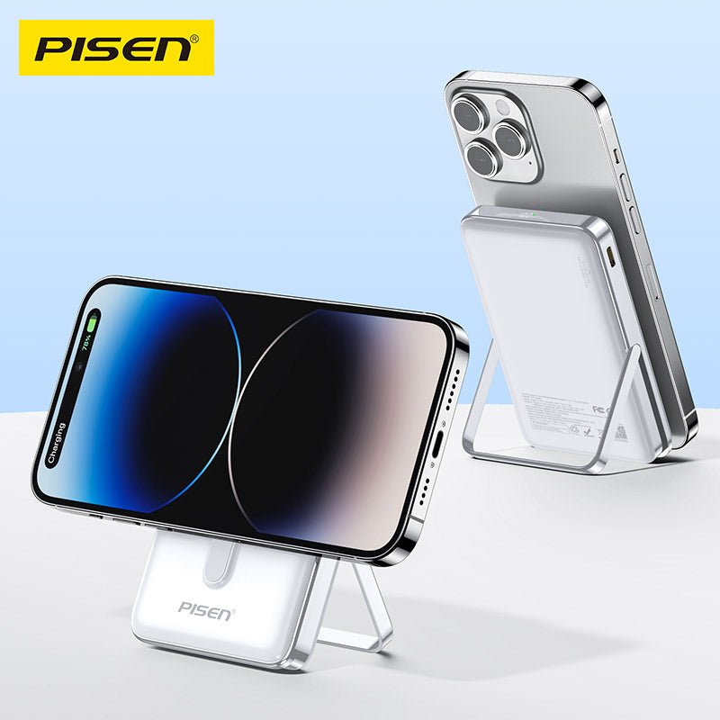 PISEN QUICK 30W Magnetic Wireless Power Bank 10000mAh – MagSafe Fast Portable Charger (TP-D080) - Pro iPhone Repair