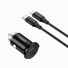 PISEN QUICK 30W Mini Car Charger – USB-C + USB-A Fast-Charging Adapter (TP-C73) - Pro iPhone Repair