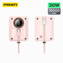 PISEN QUICK 30W Mini Power Bank with Dual Built-In Cables – Compact Fast Charger (TS-D373) - Pro iPhone Repair