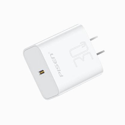 PISEN QUICK 30W USB-C Fast Wall Charger – Single-Port Power Adapter, US Plug (TP-C29) - Pro iPhone Repair