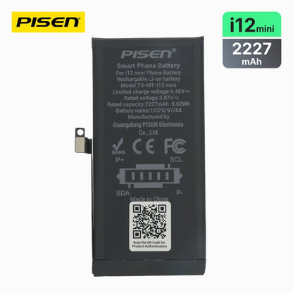 PISEN Replacement Battery for iPhone 12 mini – Built-In Internal Phone Battery (I12 mini) - Pro iPhone Repair