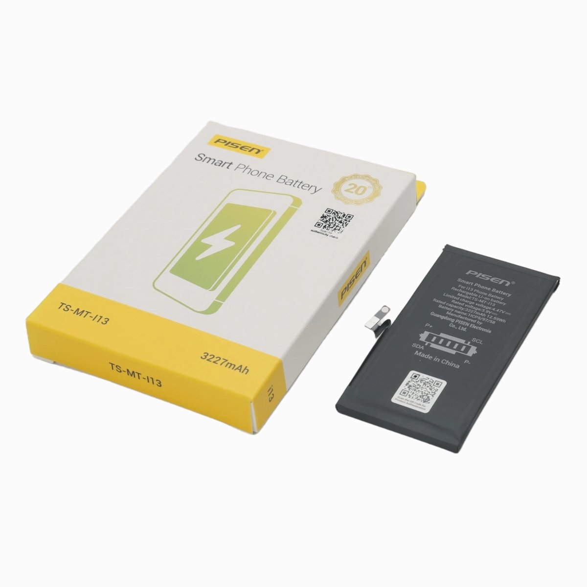 PISEN Replacement Battery for iPhone 13 – Built-In Internal Phone Battery (I13) - Pro iPhone Repair