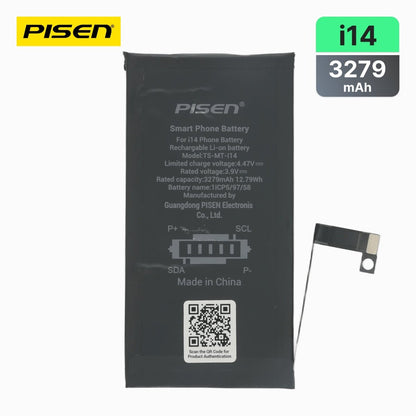 PISEN Replacement Battery for iPhone 14 – Built-In Internal Phone Battery (I14) - Pro iPhone Repair