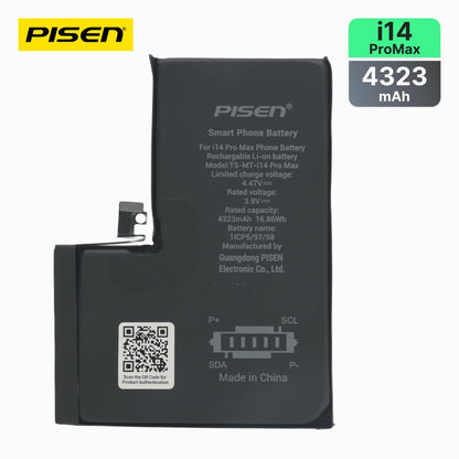 PISEN Replacement Battery for iPhone 14 Pro Max – Built-In Internal Phone Battery (I14 Pro Max) - Pro iPhone Repair