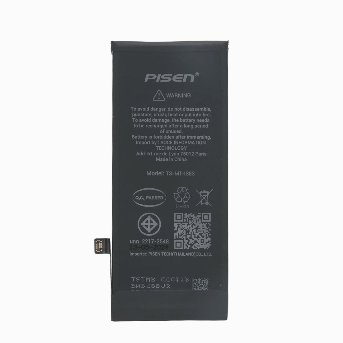 PISEN Replacement Battery for iPhone SE 3 – Built-In Internal Phone Battery (ISE3) - Pro iPhone Repair