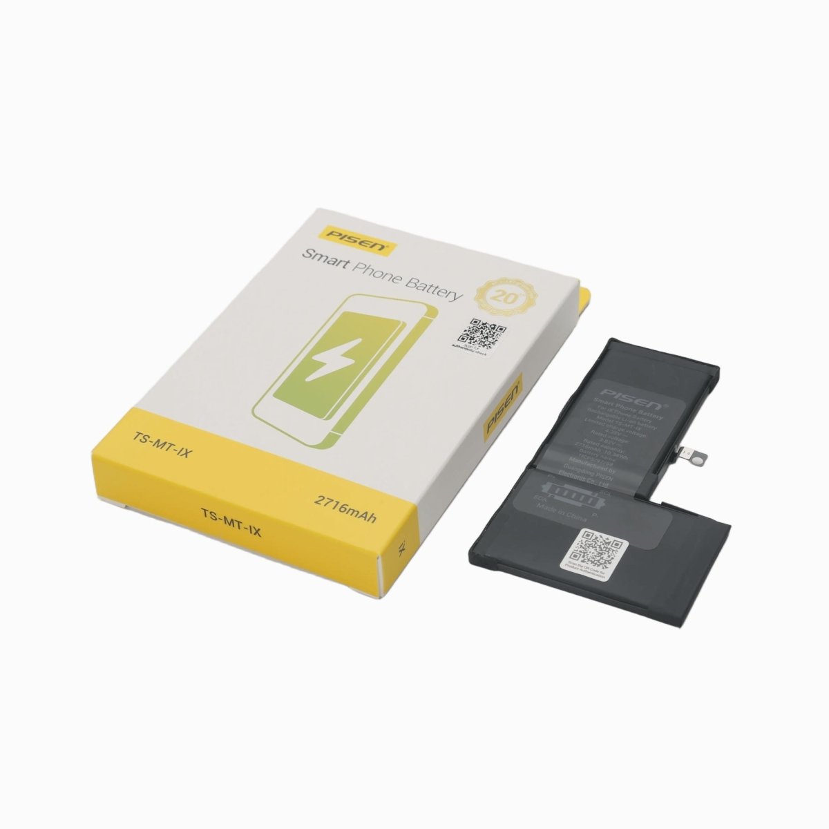 PISEN Replacement Battery for iPhone X – Built-In Internal Phone Battery (IX) - Pro iPhone Repair