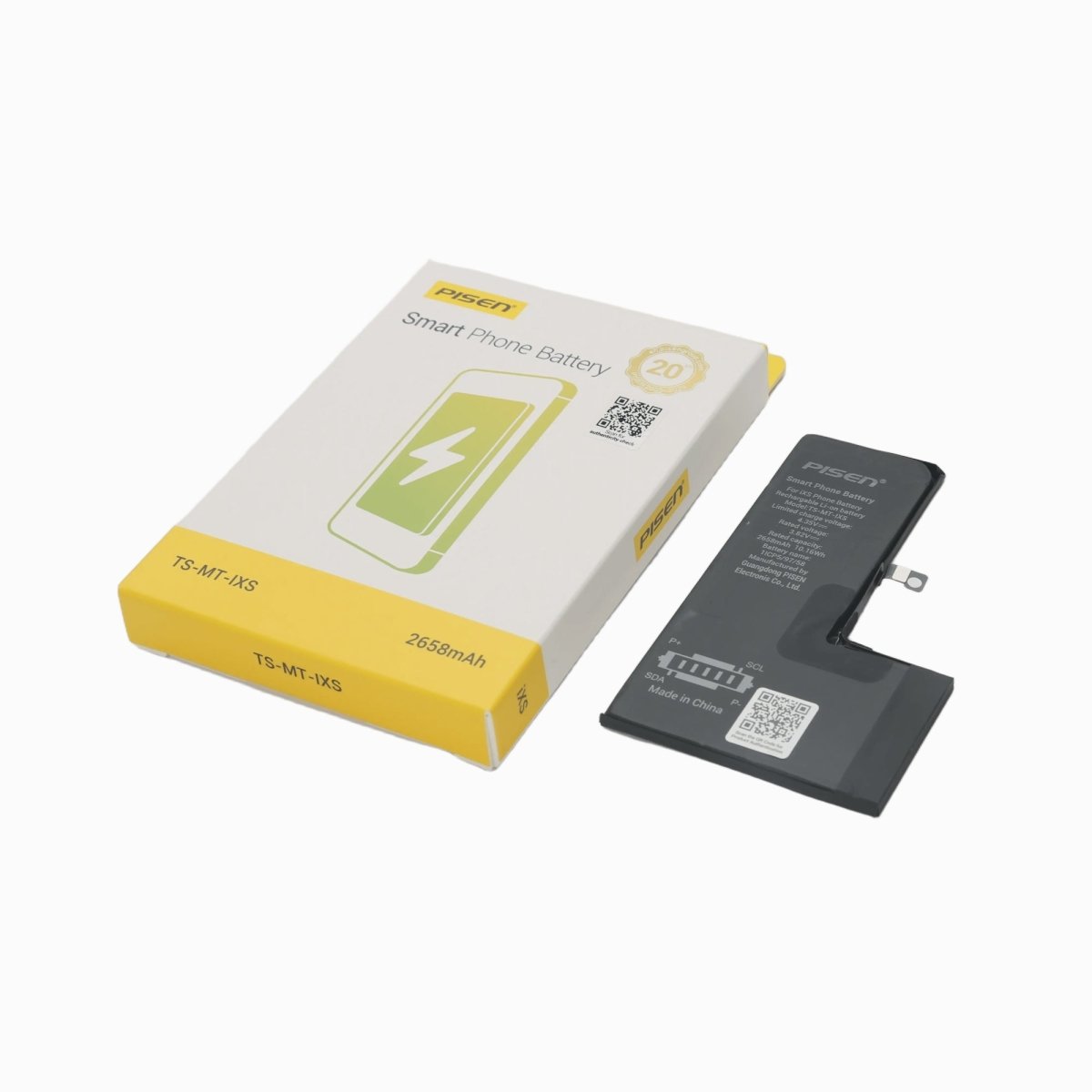 PISEN Replacement Battery for iPhone XS – Built-In Internal Phone Battery (IXS) - Pro iPhone Repair