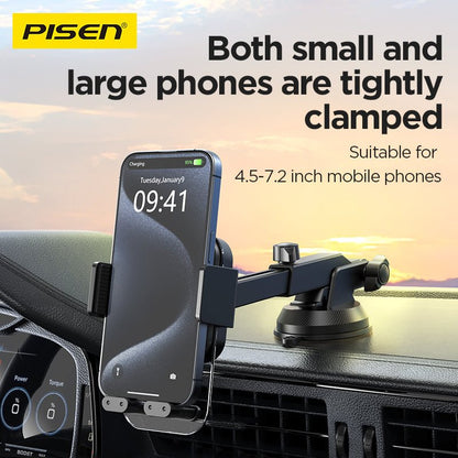 PISEN Robot Arm Car Phone Holder – Adjustable Dashboard Mount with Flexible Arm (TP-ZJ05) - Pro iPhone Repair