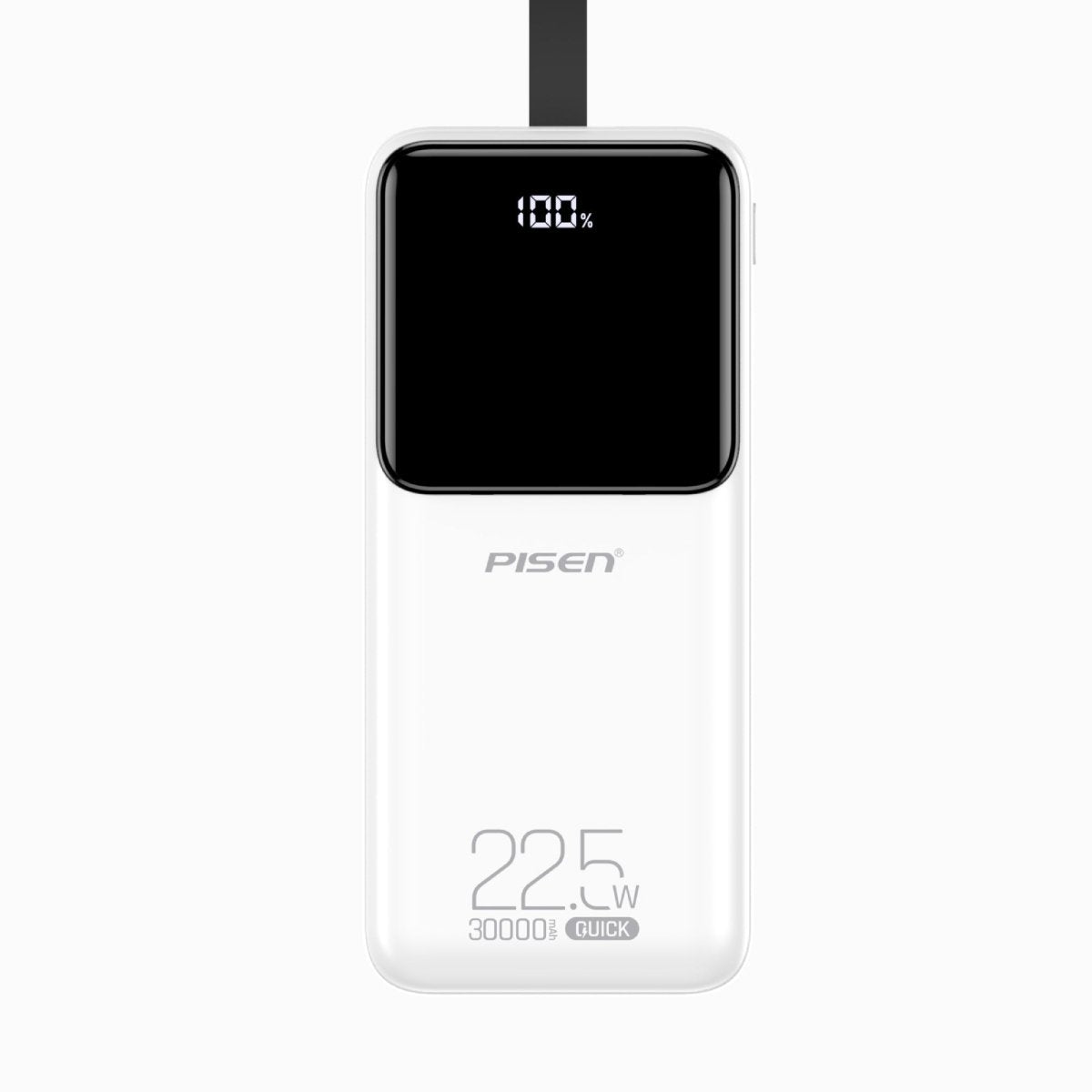 PISEN Semi-Mirror 22.5W Power Bank 30000mAh – High-Capacity Fast Portable Charger (TP-D040) - Pro iPhone Repair