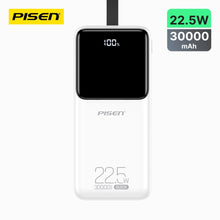 PISEN Semi-Mirror 22.5W Power Bank 30000mAh – High-Capacity Fast Portable Charger (TP-D040) - Pro iPhone Repair