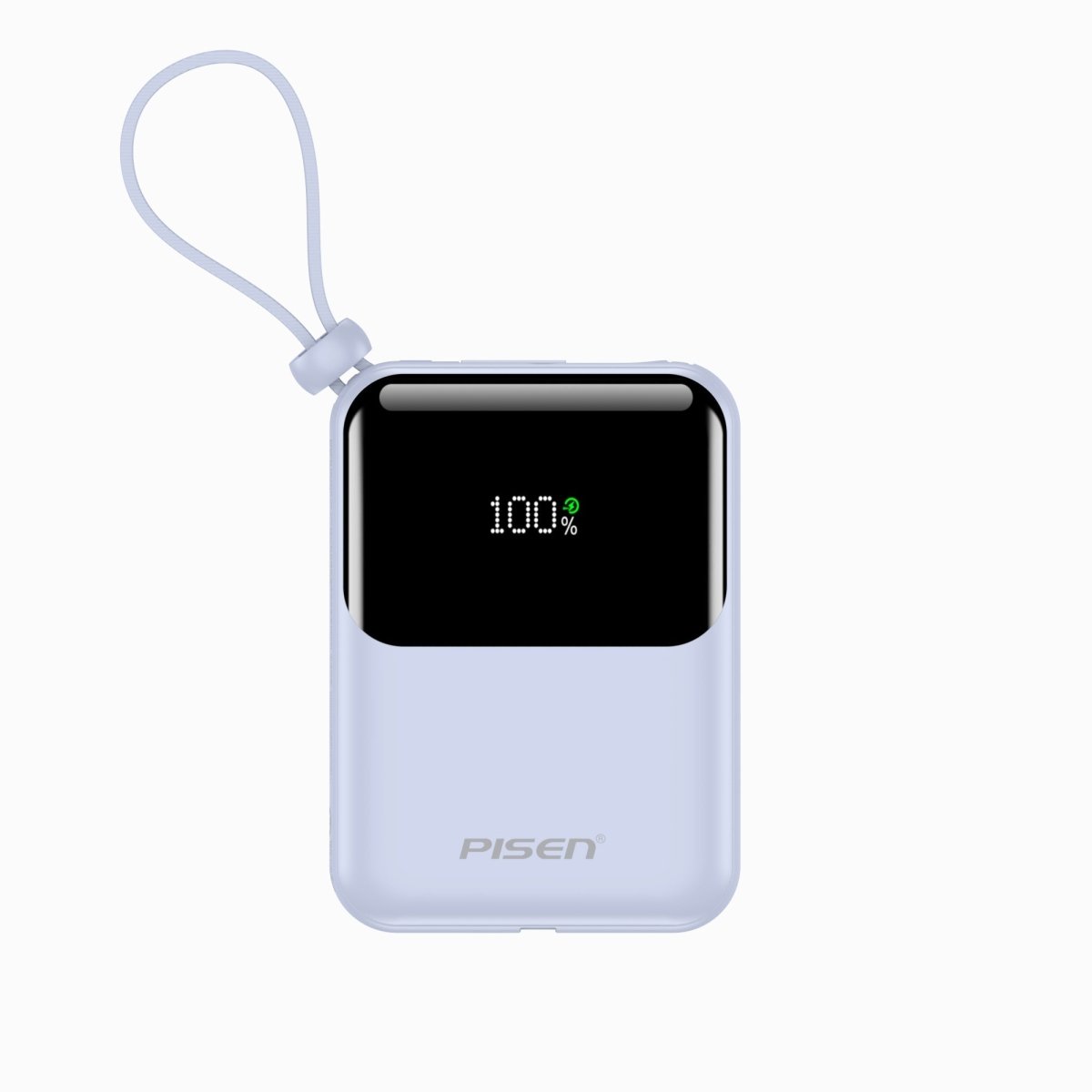 PISEN Sunny Power 22.5W Mini Power Bank 10000mAh – Compact Charger with Two Built-In Cables (TP-D096) - Pro iPhone Repair