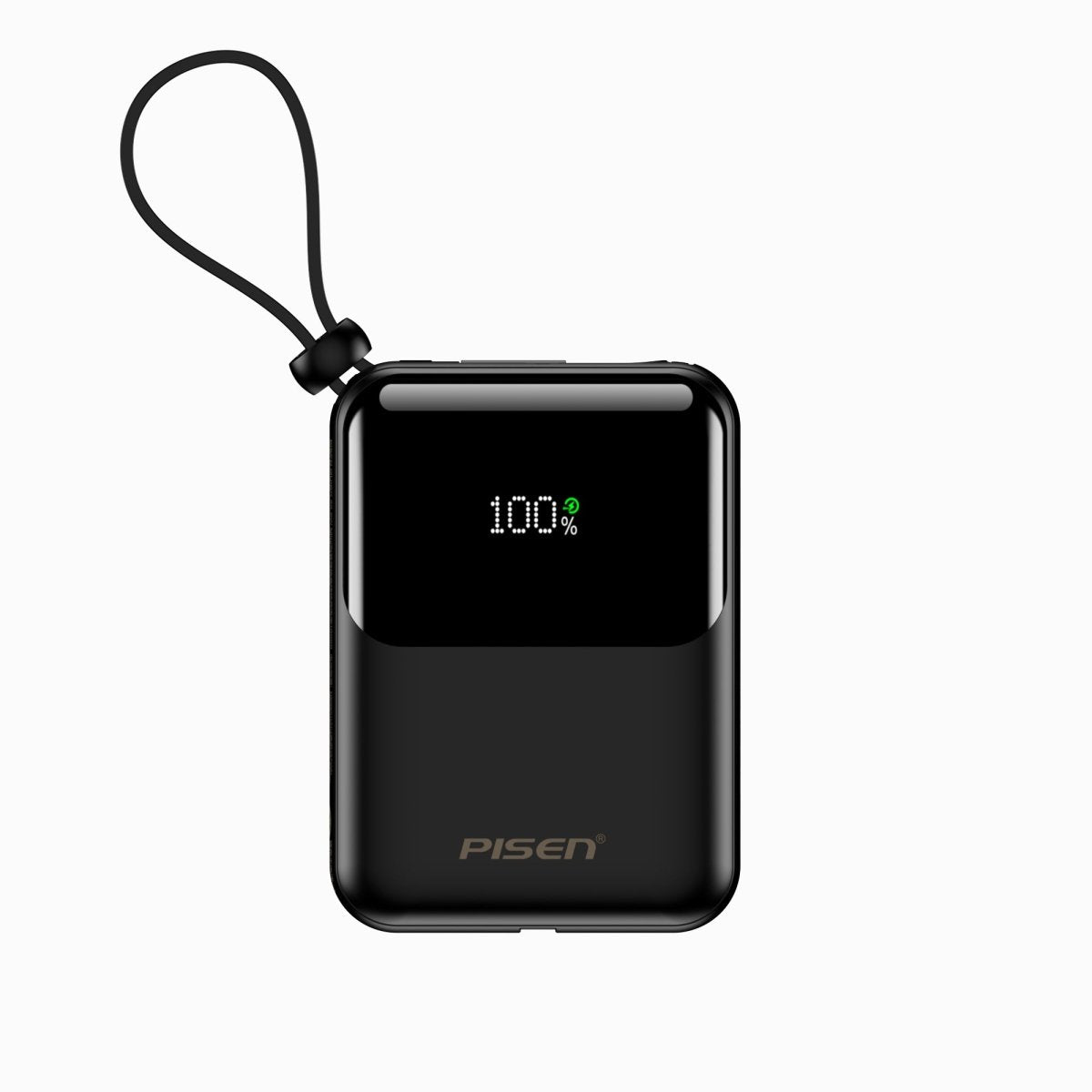 PISEN Sunny Power 22.5W Mini Power Bank 10000mAh – Compact Charger with Two Built-In Cables (TP-D096) - Pro iPhone Repair