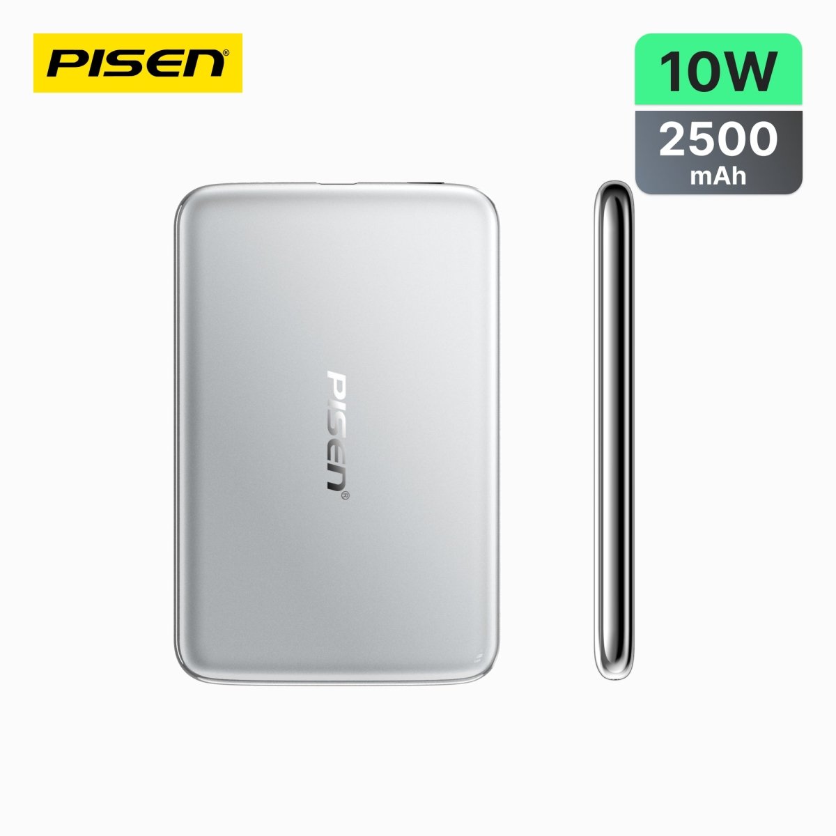 PISEN Ultra-Slim Magnetic Power Bank 2500mAh 10W – MagSafe Wireless Portable Charger (TS-LDC06) - Pro iPhone Repair
