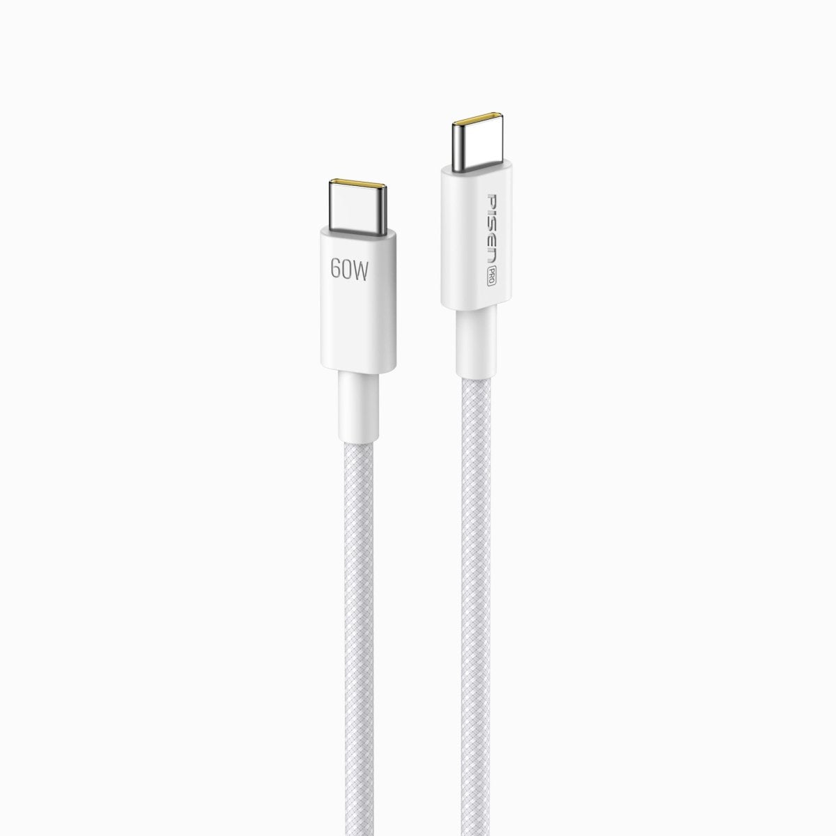 PRO USB-C to USB-C Braided Cable (60W) PISEN Fast-Charging & Sync Cable (CC11) - Pro iPhone Repair