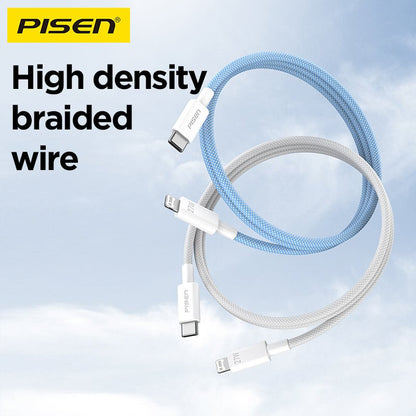 QUICK USB-C to Lightning Braided Cable (27W) PISEN PD Fast-Charging iPhone Cable (CL-PD10) - Pro iPhone Repair