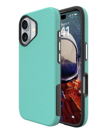 Shock Absorption Protective Dual Layer Case - Teal for iPhone 17 Phone Case - Pro iPhone Repair