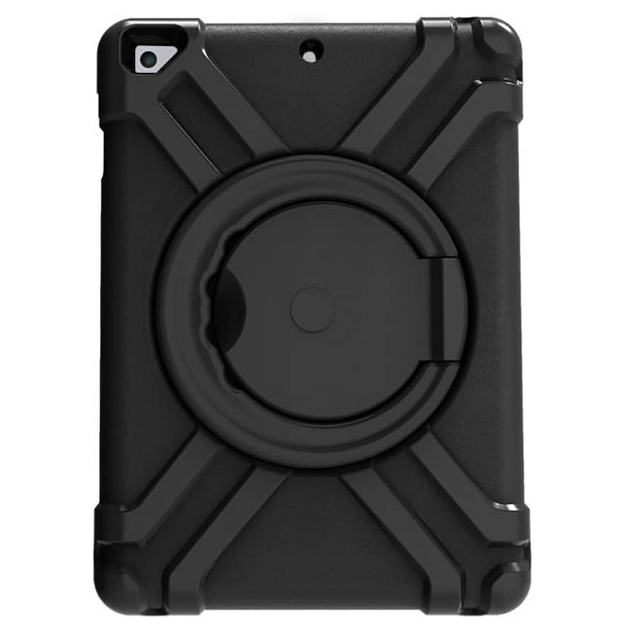 Shockproof Circle Stand Case - Black for iPad 10.2" (7th / 8th / 9th) / Air 3 / Pro 10.5 iPad Case - Pro iPhone Repair