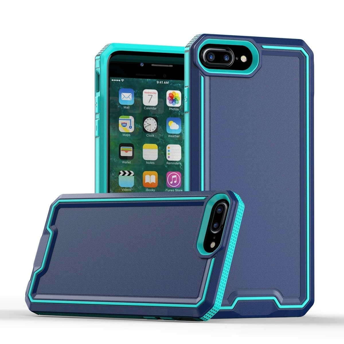 Slim Non-Slip Transparent Matte Case - Blue for iPhone 7 / 8 Phone Case - Pro iPhone Repair