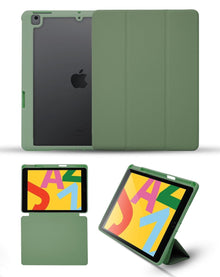 Smart Full Body Magnet Cover - Dark Green for iPad 10.2" (7th / 8th / 9th) iPad Case - Pro iPhone Repair