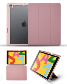 Smart Full Body Magnet Cover - Rose Pink for iPad 10.2" (7th / 8th / 9th) iPad Case - Pro iPhone Repair