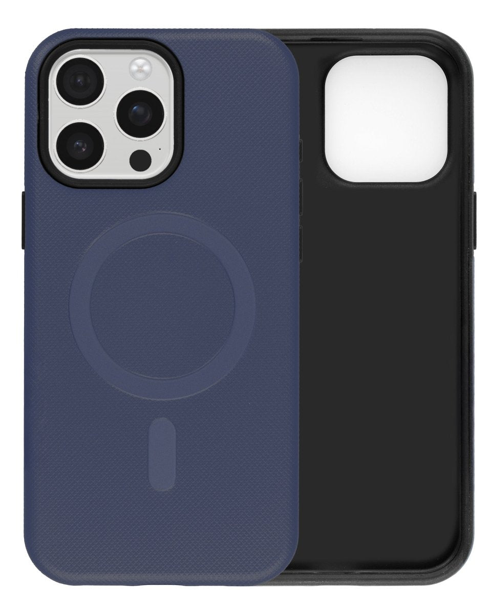 Soft Touch Matte Finish MagSafe Case (Navy Blue) for iPhone 15 Pro Max Phone Case - Pro iPhone Repair