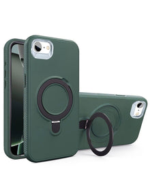 Support Heavy Duty Case with Wireless Charging Kickstand - Dark Green for iPhone 7 / 8 Phone Case - Pro iPhone Repair