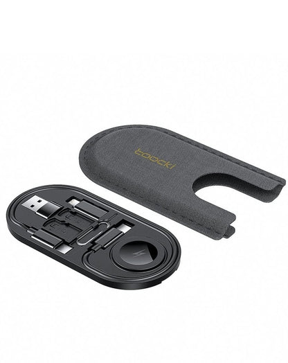 Toocki Multifunctional Wireless Charging Travel Set — Magnetic Charger with Built-In USB-C, Lightning & USB Cables Wireless Charger - Pro iPhone Repair