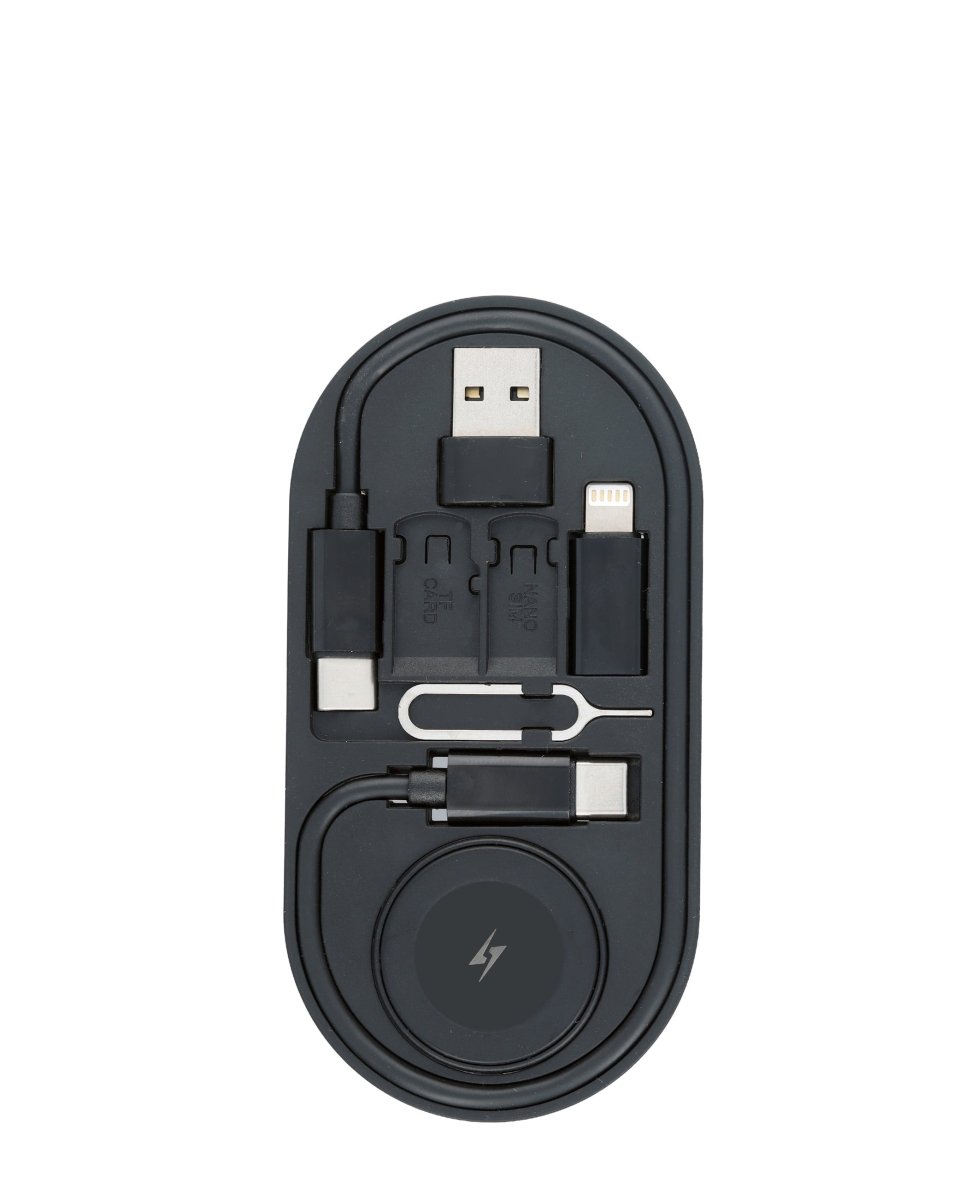 Toocki Multifunctional Wireless Charging Travel Set — Magnetic Charger with Built-In USB-C, Lightning & USB Cables Wireless Charger - Pro iPhone Repair