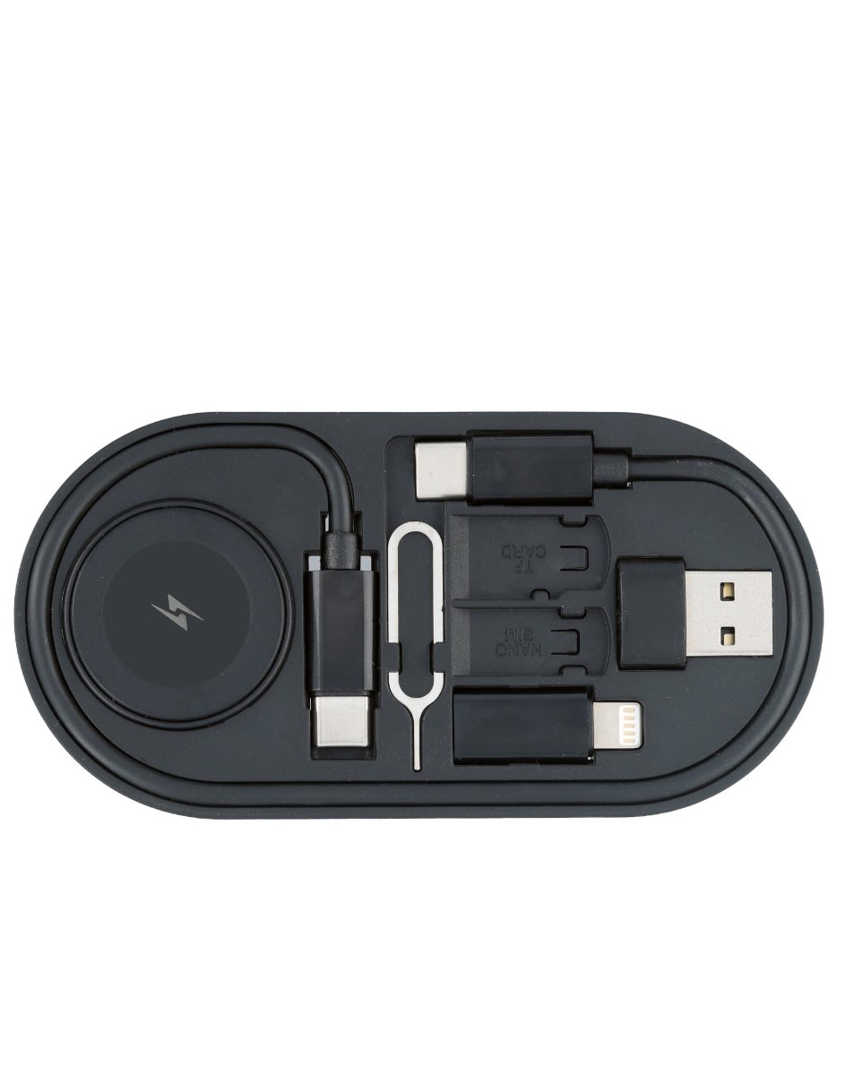 Toocki Multifunctional Wireless Charging Travel Set — Magnetic Charger with Built-In USB-C, Lightning & USB Cables Wireless Charger - Pro iPhone Repair