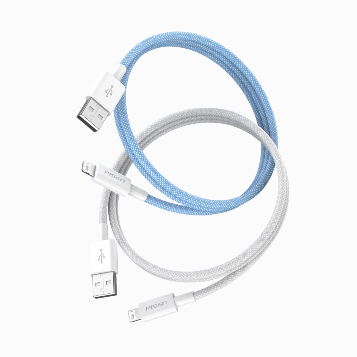 USB-A to Lightning Braided Cable (12W) PISEN Fast-Charging iPhone Cable (AL34) - Pro iPhone Repair