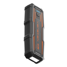 Vehicle Jump Starter - V10 Engines - VT – angled view with battery indicator lights