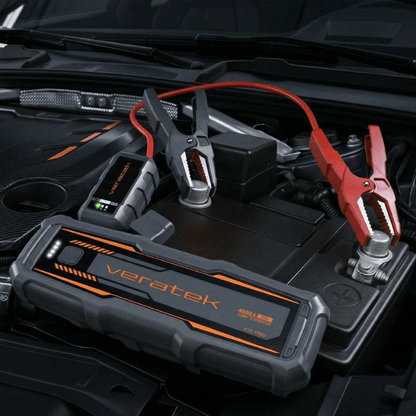 Vehicle Jump Starter - V10 Engines - VT – clamped to car battery under hood