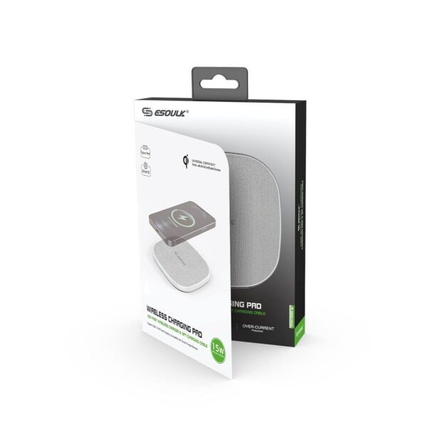 Qi Wireless Charger 15w (White) - Image 4