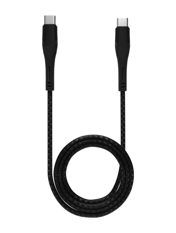 USB C To USB C 6 Ft  Braided Cable - Image 3