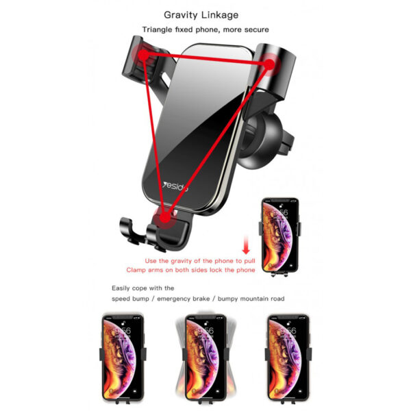 Car Vent Gravity Phone Mount - Image 3