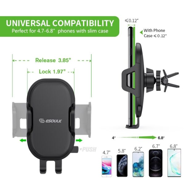 One Touch Air Vent Car Mount - Image 5