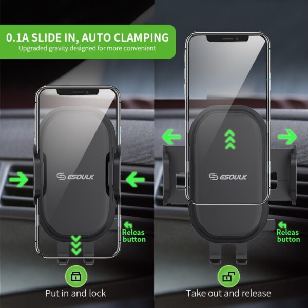 One Touch Air Vent Car Mount - Image 4