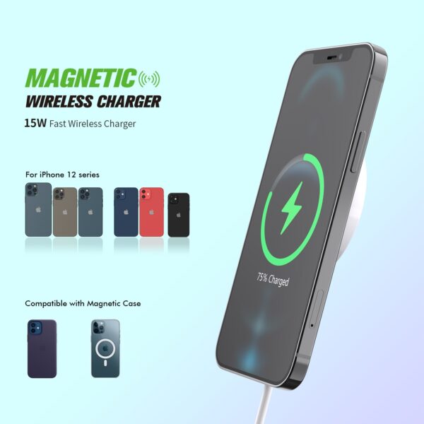MAGNETIC WIRELESS CHARGER 15W - Image 2