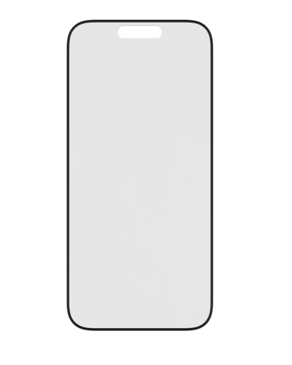 iPhone 15 Pro Max Tempered Glass (Black Edge)(Clear) - Image 3