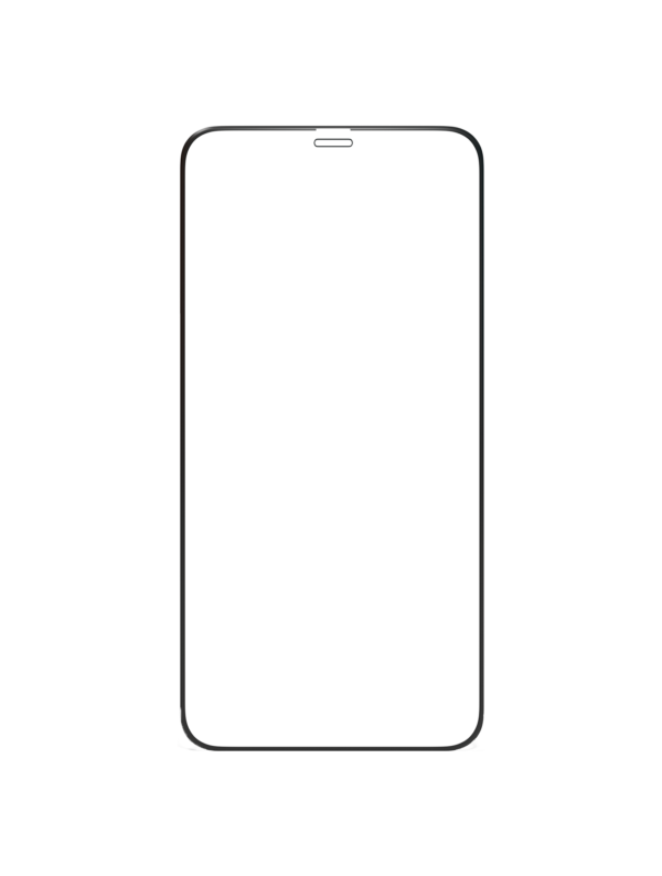iPhone 12 / 12 Pro Tempered Glass (Silicone Edge)(Clear) - Image 3