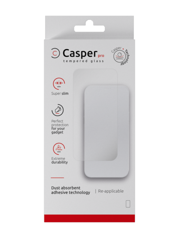 iPhone 12 / 12 Pro Casper Pro Tempered Glass (Clear) - Image 3