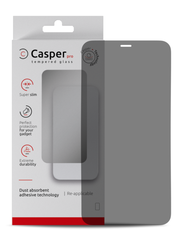 iPhone 12 / 12 Pro Casper Pro Tempered Glass (Privacy) - Image 2